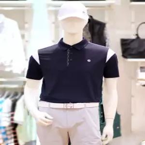 [엘르골프] 엘르골프 S/S 남성 어깨 절개배색 반팔 폴로티셔츠 6J-35251-822