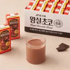 빙그레 왕실초코 190ml x 24개입