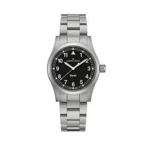 해밀턴 H69401130 카키 필드 쿼츠 남성 메탈 38mm