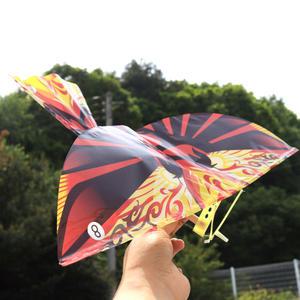 고무동력 비행기 날개짓 고무줄 새 오르니톱터 파닥새 모양 랜덤