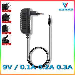 9V 0.1A 스위칭 전원 어댑터 100MA 범용 규제 코드 DC 5.52.1MM
