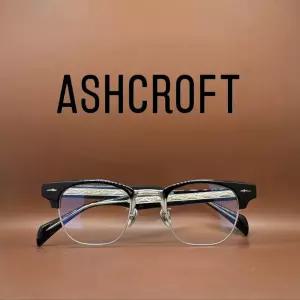오늘출발 애쉬크로프트 카포티 45사이즈 홀컴 C.2 블랙/실버 ASHCROFT CAPOTE 하금테 패션뿔테 연예인안경