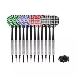 전자다트 다트핀 12p 소프트팁 100p 세트