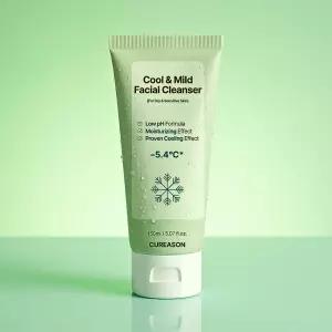 큐리즌 쿨앤마일드 약산성 판테놀 클렌징폼 건성, 민감성 속당김케어, 150ml