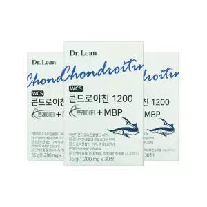 닥터린 콘드로이친 1200 콘레이티 + MBP 1200mg 30정 3개/mj