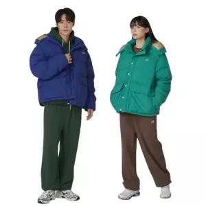 [미즈노](하남점) 24AW 공용 모노그램 다운 쟈켓 MONOGRAM M DOWN JACKET 구스다운 충전재 32YE4682 2C