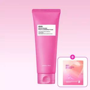 [아이소이] 브라이트닝 팩 클렌징 폼 125ml+잡티겔마스크1매