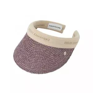 [헬렌카민스키] 비앙카 8 여성 바이저 HAT52204 LILAC NATURAL LOGO