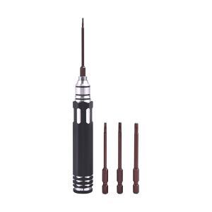 APC 4-in-1 육각 드라이버 세트 금속 공구 키트 1.5/2.0/2.5/3.0mm RC 헬리콥터 자동차 비행기 드론 항공기