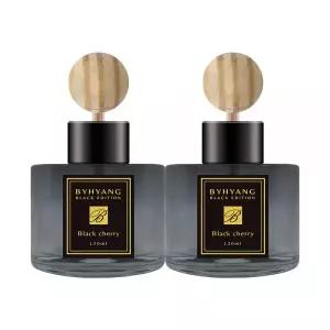 바이향 블랙에디션 차량용 디퓨저 1+1세트 120ml 블랙체리