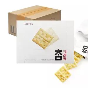크라운 참 크래커 280g 10개 1박스