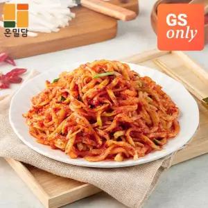 온밀담 부추무생채 김치 1kg/ GS단독