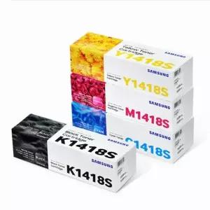 [삼성] 정품 CLT-K1418S C1418S M1418S Y1418S 토너 세트