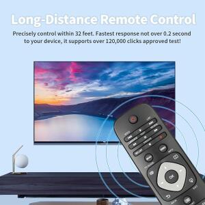 호환 필립스 LED LCD TV 996596004544 32PHS4001/12 42PFT4 와 호환 가능한 1 리모컨