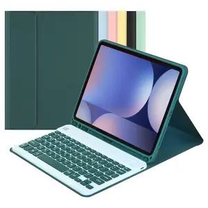 갤럭시 탭 블루투스 무선 키보드 케이스 S10 S9 S8 S7 A9 A8 A7