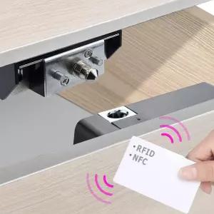 RFID 전자 캐비닛 잠금장치 스마트 NFC 서랍 나무 찬장 가구용 히든 카드