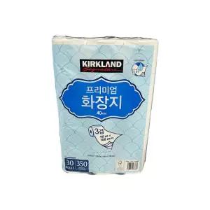 커클랜드 프리미엄 3겹 화장지 40m 30롤 1팩 (30롤)