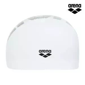 [아레나수영복] 도트 이지핏 실리코팅수모 A6AC1AL02WHT