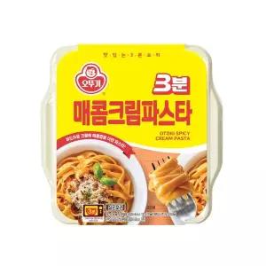 3분 매콤크림 파스타 130g x 8개