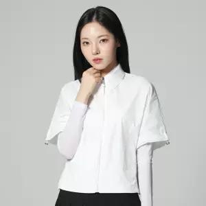 여성 골프 바람막이 반팔 집업 아노락 골프웨어 자켓