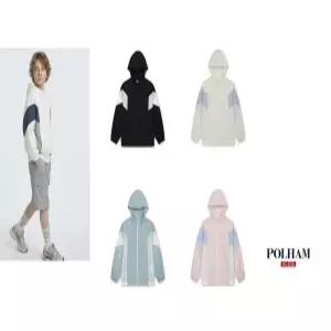 유니)UV 홑겹 바람막이  PKG2JJ3023
