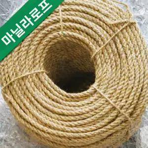 한성다이노 조경용로프 인테리어용 마닐라로프 (22mm 200M) 밧줄 동아줄 삼줄