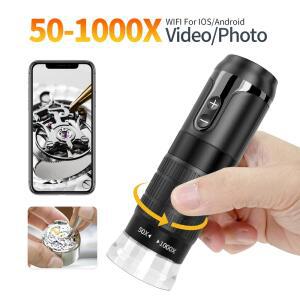 디지털 현미경 무선 포켓 휴대용 USB 50x 1000x 검사 카메라 Android PC와 호환 가능