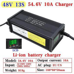 새로운 54.6V/67.2V/84V 5A 8A 10A 12A 15A 20A 리튬 배터리 충전기 For13S 16S 20S 48V 60V 72V 전자 오토
