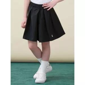 [BEANPOLE KIDS] 여아 스커트형 화섬 반바지  블랙 (BI6325G035)