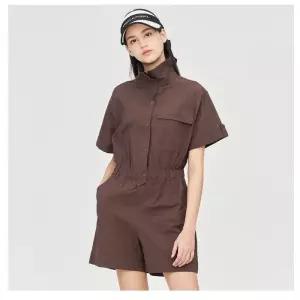 [링스골프][24SS] 여성 하프 점프 수트 L21D2JO251_BR_CC