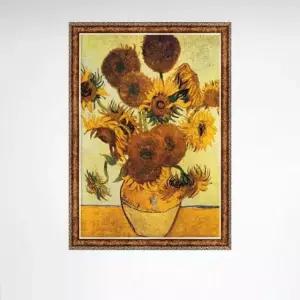 500피스 고흐 14송이 해바라기 직소퍼즐 액자세트 퍼즐 직소 500 pcs 조각 그림 명화 액자
