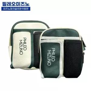 미즈노 필레오 파크골프 벨트 파우치 볼주머니 허리형 프리미엄 수납케이스