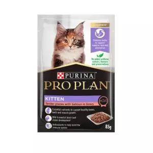 프로플랜 아기 고양이 습식 사료 파우치 살몬 키튼 85g x 1개 MNA