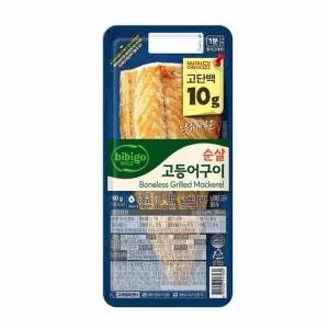 [셀러허브]CJ 비비고 순살 고등어구이 냉장 60g 2개 (S49425175)
