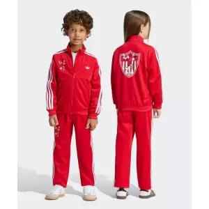 매장정품 아디다스 ADIDAS KIDS X 디즈니 파이어버드 트랙 수트 키즈 - 레드 KE3880 711173