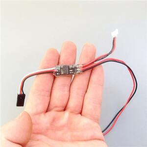 브러시 미니 ESC 속도 컨트롤러 1S 4A DC3.6-5.8V RC 항공기 보트 용 820 중공 컵 모터
