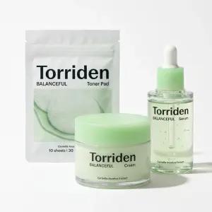 (기획세트) 토리든 밸런스풀 시카 세럼 50ml + 크림 80ml + 토너패드 10매