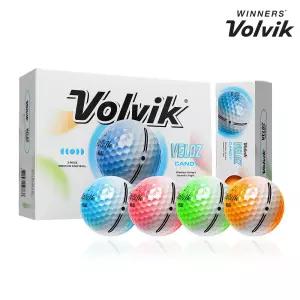 볼빅 벨로즈 캔디 VELOZ 초저압축 고반발 3피스 골프공