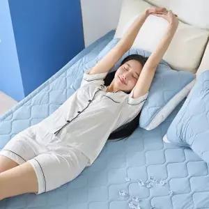 [베네베딩]쿨쿨 여름 냉감 쿨 패드 베개커버 세트 (패드 SS (110x200cm) 1장+베개커버 50x70 2장)