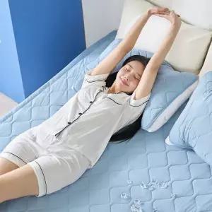 [베네베딩]쿨쿨 여름 냉감 쿨 패드 베개커버 세트 (패드 SS (110x200cm) 1장+베개커버 50x70 2장)