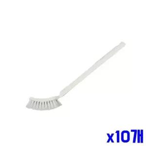 위생적인 Q6A2W2U4 사각 변기솔 흰색 회색 x10개 변기청소솔