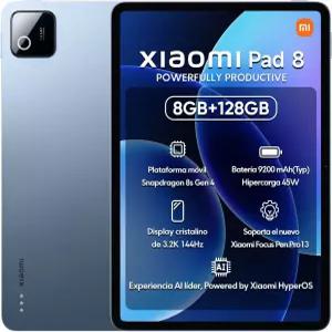 XIAOMI Pad 8 Ai WiFi 버전 글로벌 통화 또는 문자 없음 11.2인치 3.2K 144Hz 9200mAh 4개 스피커 13Mp