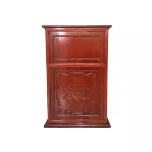 불교 불전함 미니불단 제단 기도 공양테이블 법단 수납칸 라이트월넛 다이 장식장
