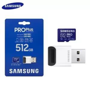 SD 메모리 블랙박스 카드 핸드폰 게임기 태블릿 노트북 에스디 USB 3.0 리더와 삼성 호환 프로 플러스 512