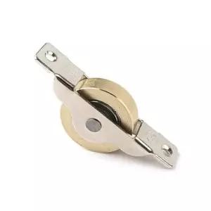 강력 영구사용)30mm 내구성 호차(황동 미소호차_평/습기저항력/평형/ㄷ자/경첩/보호/구조/황동/호차/철물