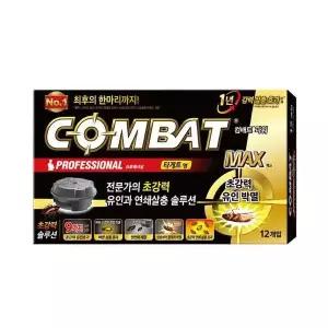 [셀러허브]컴베트파워 맥스 타게트형 바퀴벌레용 12개입 (S41600529)