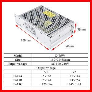 30W~350W 듀얼 출력 스위치 전원  장치 5V 12V 24V 이중 그룹 SMPS AC-DC 컨버터(산업 제어 보안 모니터링