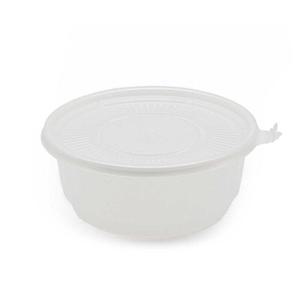 탕용기 185파이 JB056-2 세트 반투명 1300ml 300개 우동 원형 일회용 배달