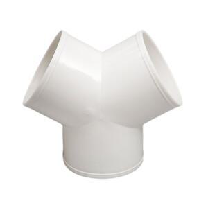 PVC 배기 덕트 커넥터 T/Y형 100/150/200mm 퀵 환기 튜브 조인트 추출 팬 커플러