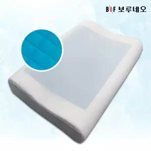 앳홈 쿨젤 메모리폼 경추 베개(대형)
